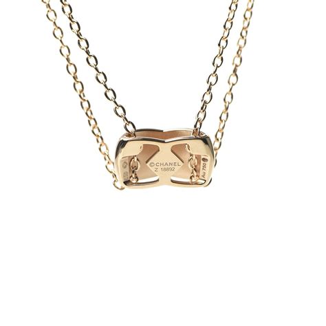 chanel coco crush pendant|coco chanel long necklace.